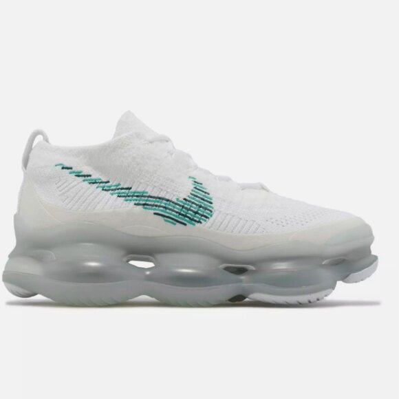 Nike Air Max Scorpion FK White Geode Teal Men Casual Shoes Sneakers - Picture 6 of 8